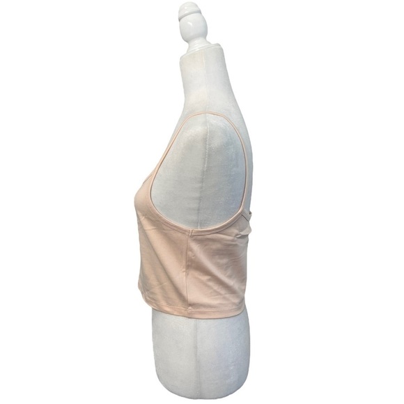 NWT Sanctuary Peachy Cream Spaghetti Strap Crop Top - Size XXS - Picture 4 of 11